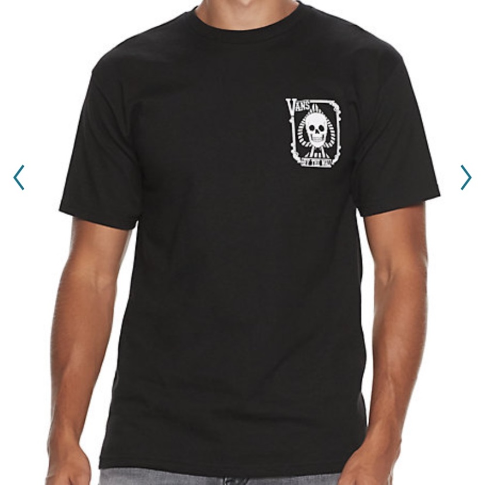 Vans Black Skull Shirt